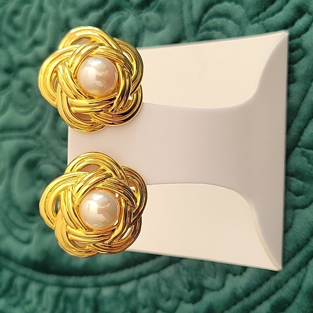 Nolan Miller vintage ear rings